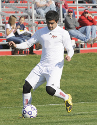 Rio Grande's Richard Isberner was named the Mid-South Conference Offensive Player of the Week on Monday