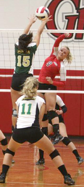Rio Grande senior outside hitter Whitney Smith leads the RedStorm into Wednesday's opener at UNOH