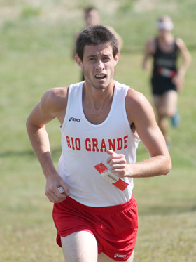 Rio Grande's Joe Taranto is one of three RedStorm runners in Saturday's NAIA National Championship