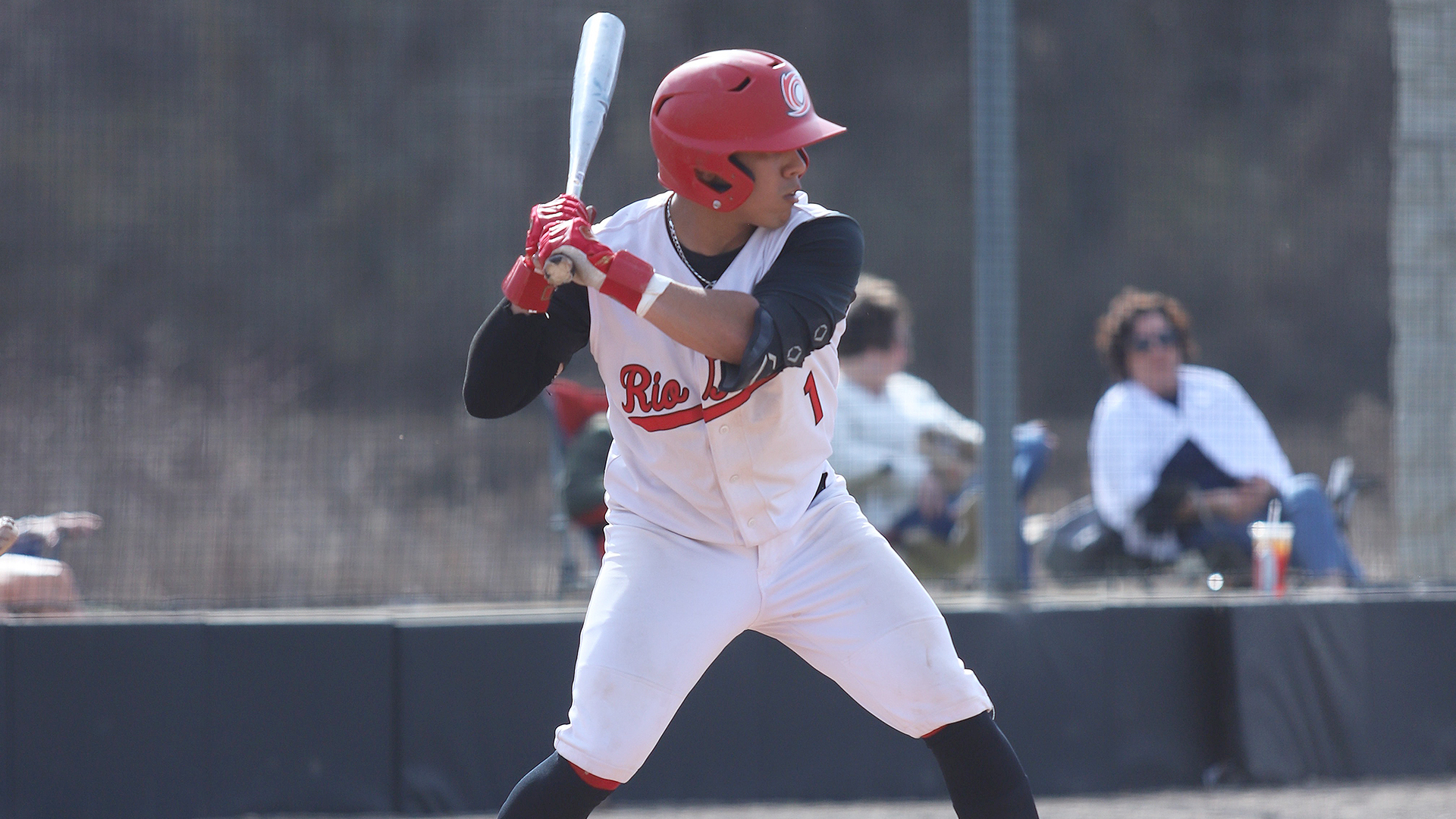 Rio's Beiker Fuentes and the rest of the RedStorm coughed up an early lead before rallying past Bluefield University, 8-7, on Tuesday afternoon.