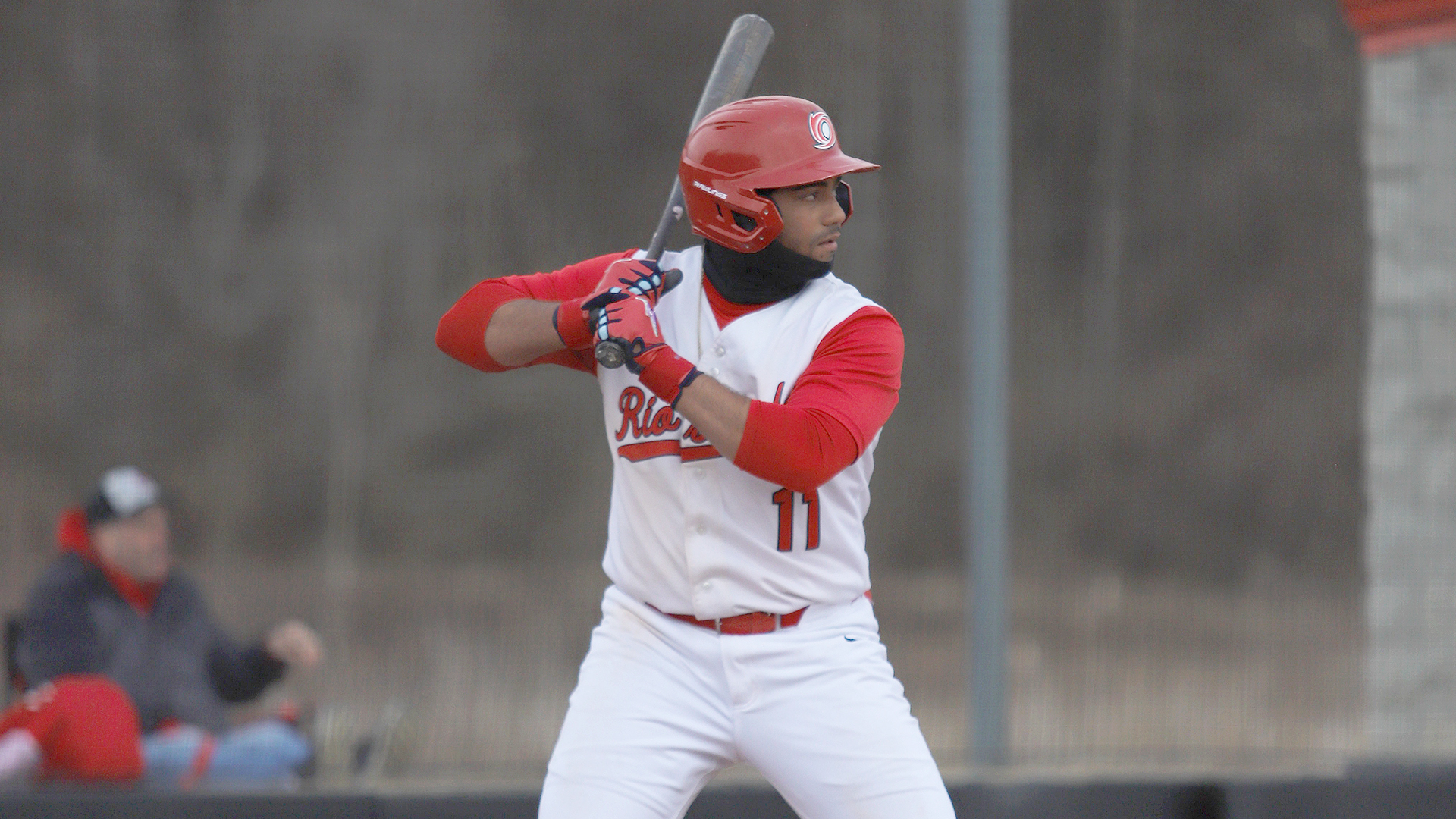 Rio Grande senior Likeiry Jimenez had two hits in the RedStorm's 13-3 loss at Oakland City University on Thursday.