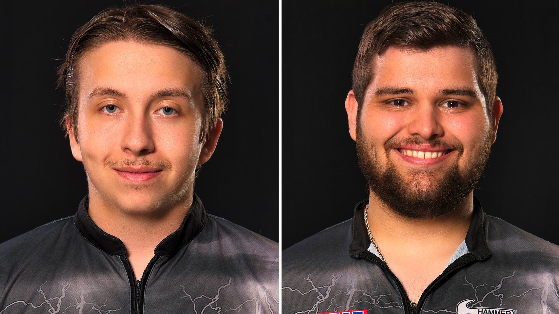 Dominic Catanese (left) and Jacob Lemaster (right) represented the University of Rio Grande in Friday's Intercollegiate Singles Championship in Pittsburgh, Pa.