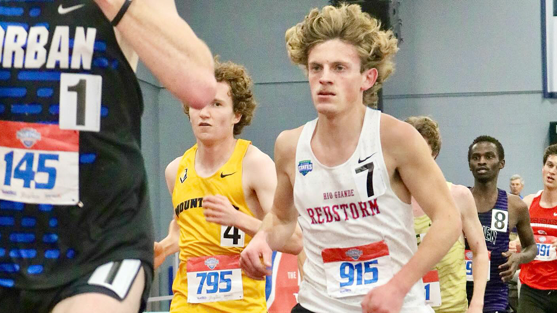 Rio Grande's Tyler Jenkins finished sixth in the 5,000-meter run to earn All-American honors during Saturday's action in the NAIA Men's Indoor Track & Field Championships in Gainesville, Fla.